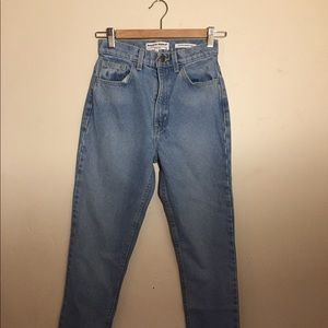 American Apparel High Waist Mom Jeans